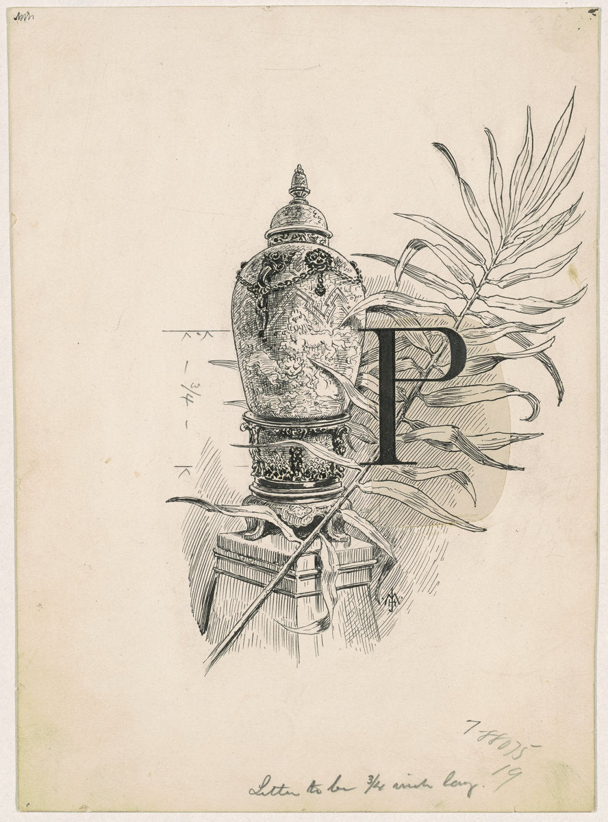 Porcelains and Glass by James Henry Moser (American (born Canada), 1854 - 1913), 16X12"(A3)Poster Print