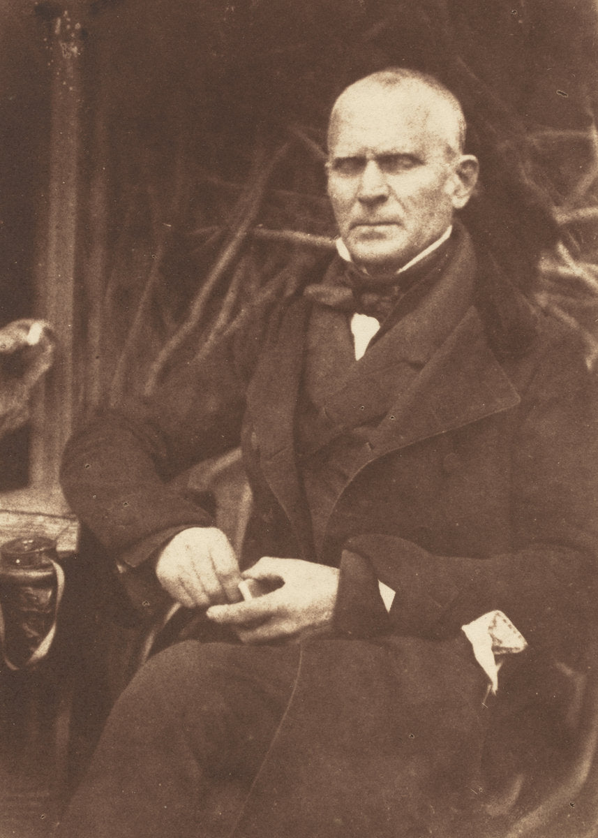 William McNab by David Octavius Hill and Robert Adamson (Scottish, 1821 - 1848), 16X12"(A3)Poster Print