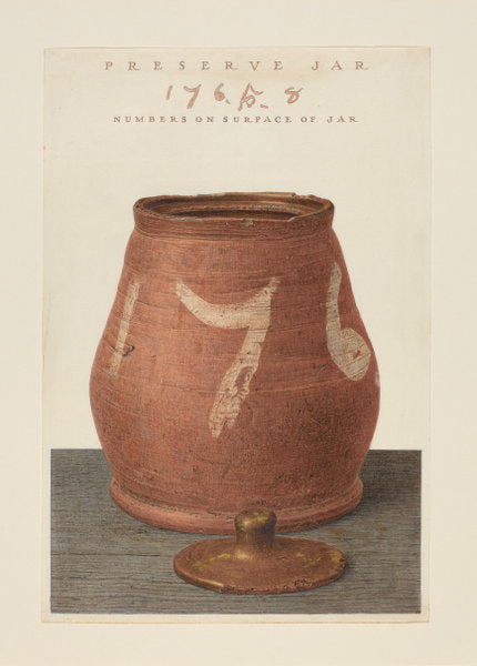 Covered Jar by John Matulis (American, 1910 - 2000), 16X12"(A3)Poster Print
