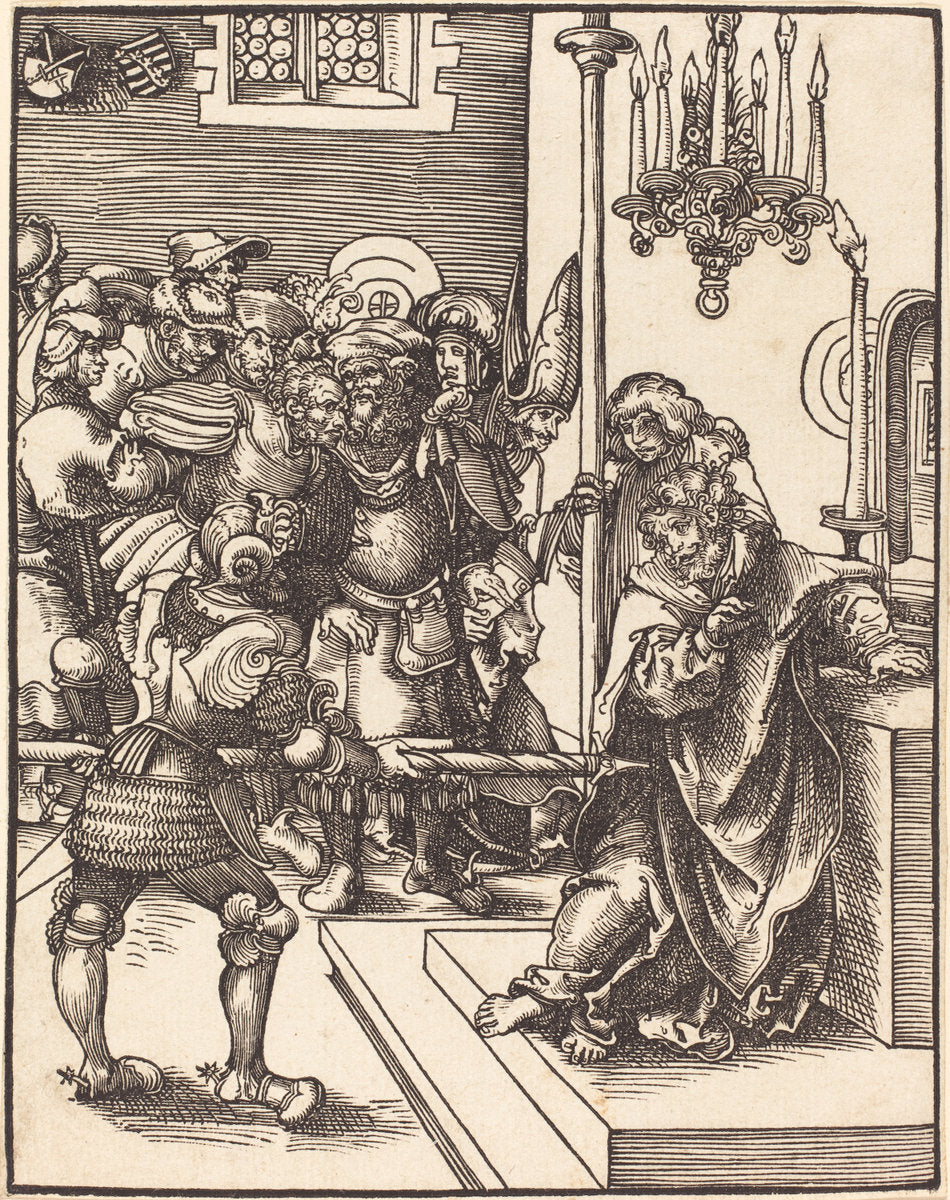 Saint Thomas by Lucas Cranach the Elder (German, 1472 - 1553), 16X12"(A3)Poster Print
