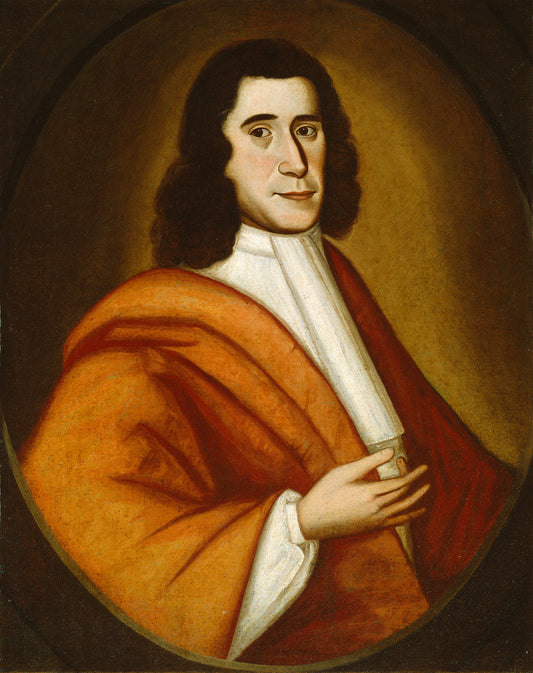 Possibly William Metcalf by Attributed to The Pollard Limner (American, active c. 1690/1730), 16X12"(A3)Poster Print