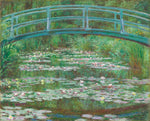 The Japanese Footbridge by Claude Monet (French, 1840 - 1926), 16X12"(A3)Poster Print