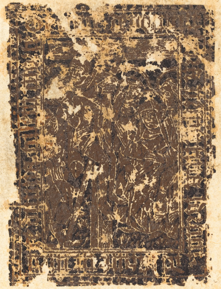 probably 1480s by German 15th Century (The Deposition from the Cross), 16X12"(A3)Poster Print