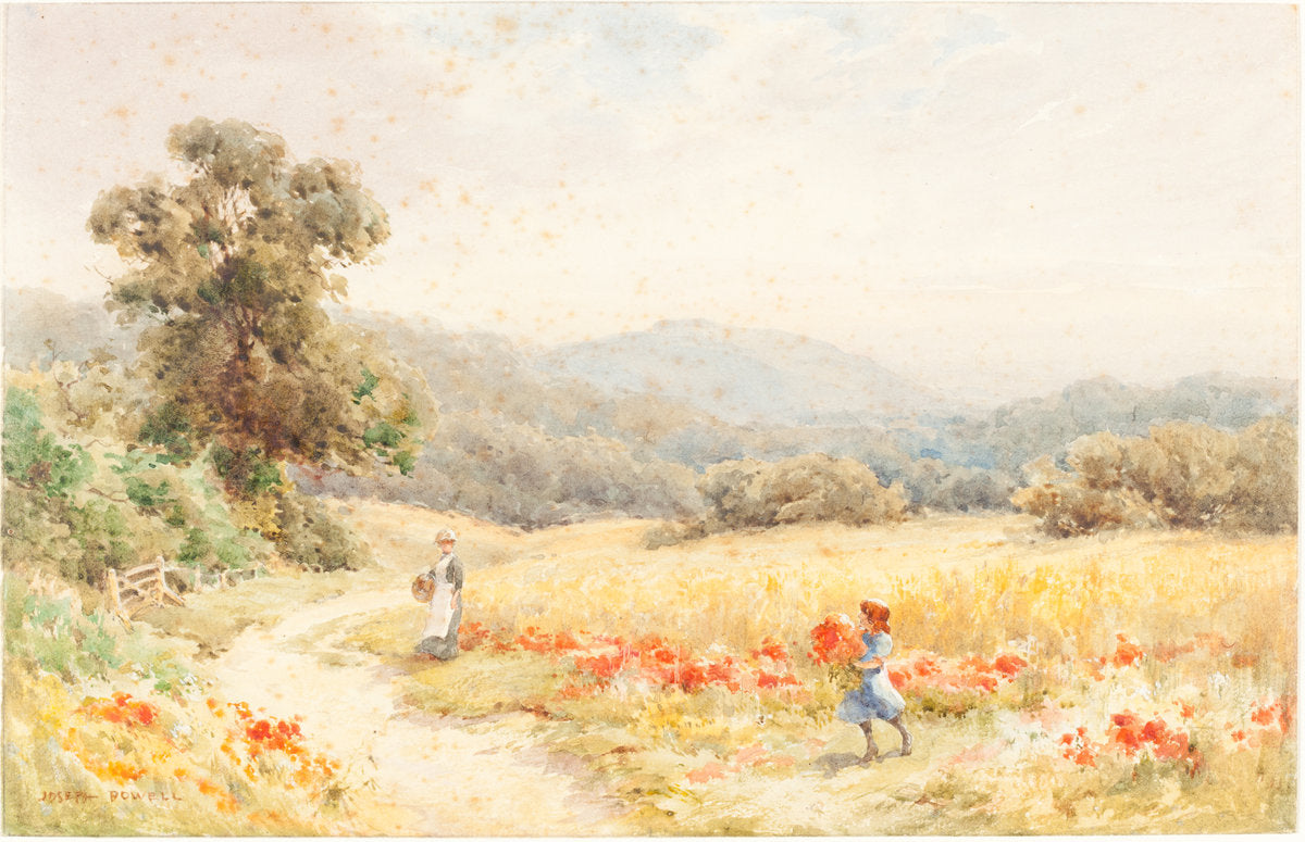 Summer by Joseph Rubens Powell (British, active 1835/1871), 16X12"(A3)Poster Print