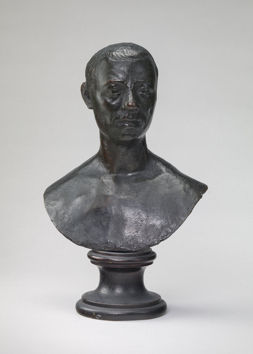 first half 16th century by North Italian 16th Century (Bust of a Man), 16X12"(A3)Poster Print