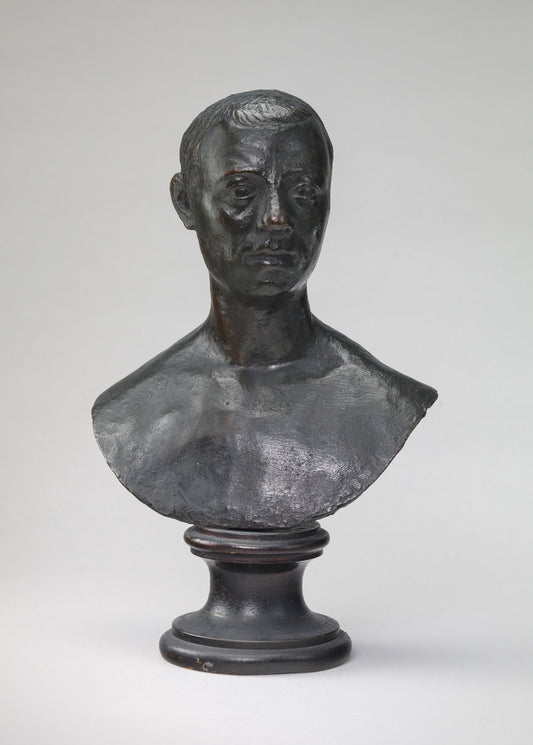 first half 16th century by North Italian 16th Century (Bust of a Man), 16X12"(A3)Poster Print