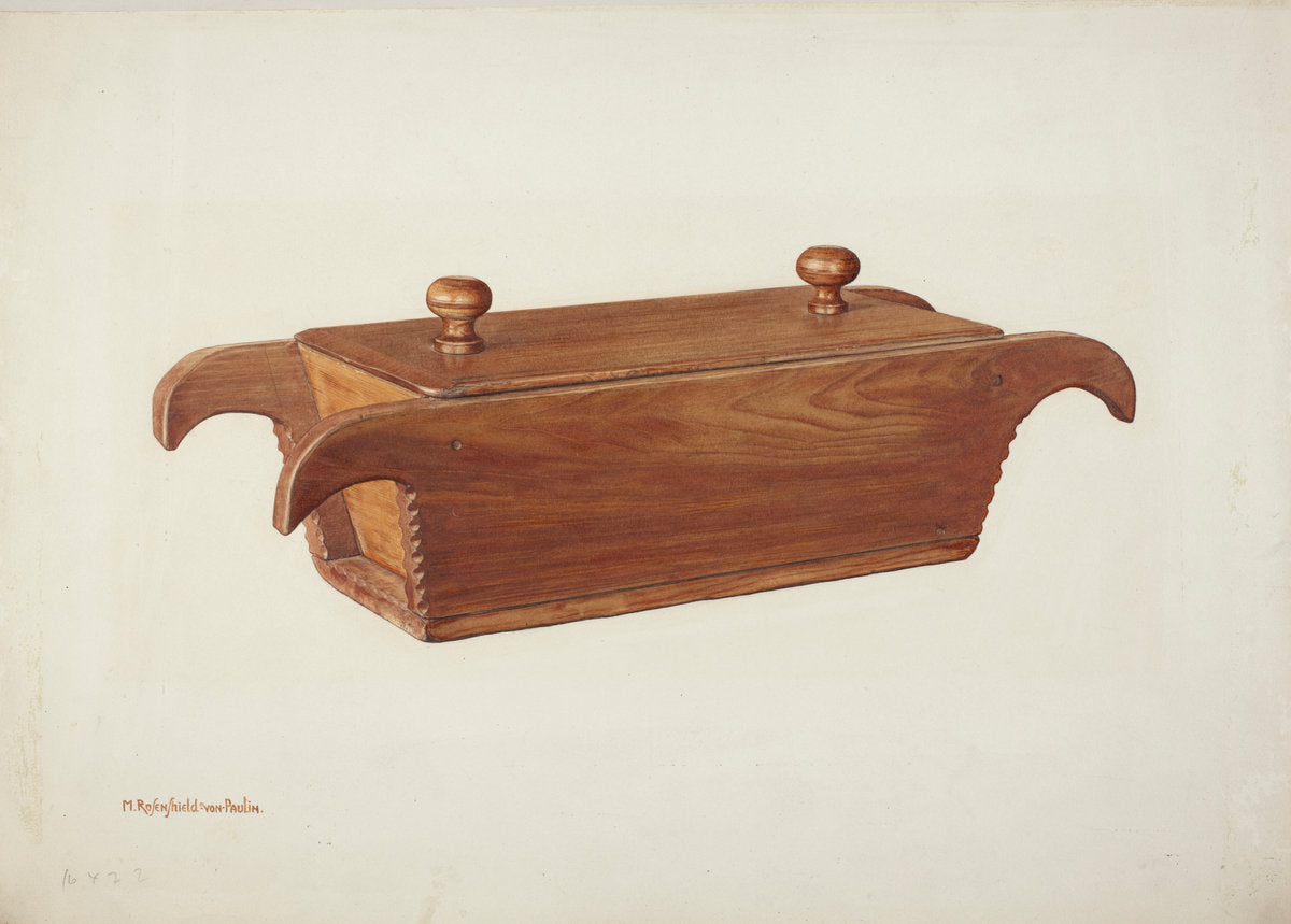 Dough Trough by M. Rosenshield-von-Paulin (American, active c. 1935), 16X12"(A3)Poster Print
