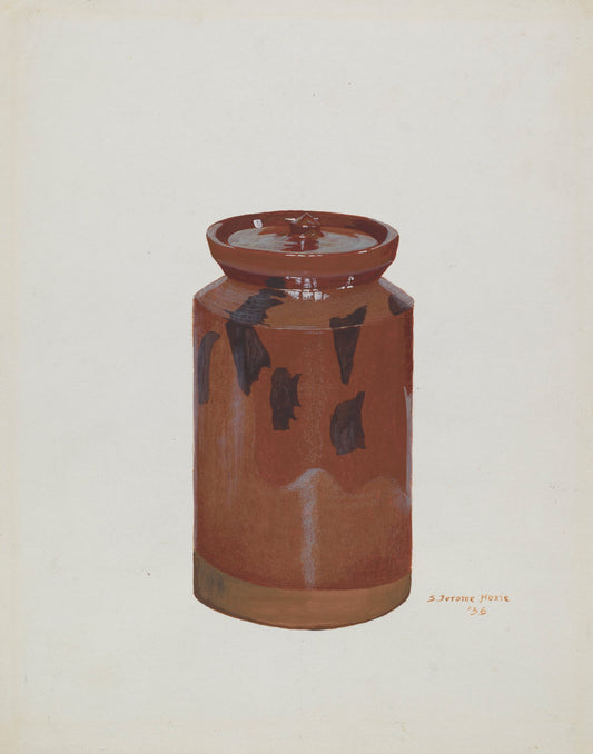 Preserve Jar by Jerome Hoxie (American, active c. 1935), 16X12"(A3)Poster Print