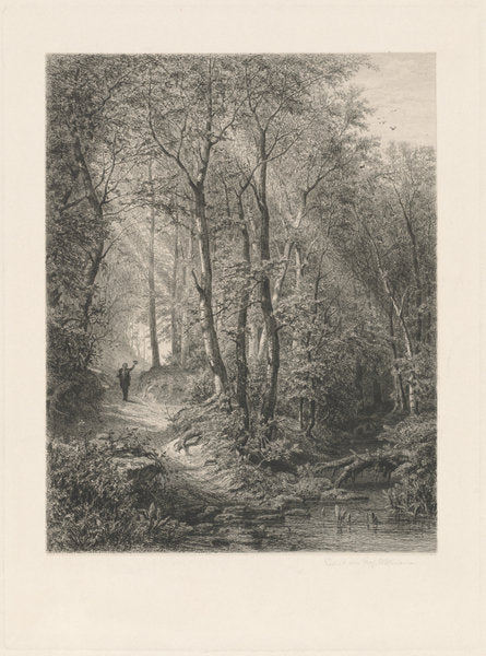 Spring by Eduard Willmann, after Eduard Marak (German, 1820 - 1877), 16X12"(A3)Poster Print
