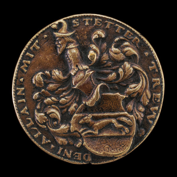 c. 1535 by German 16th Century (Coat of Arms [reverse]), 16X12"(A3)Poster Print