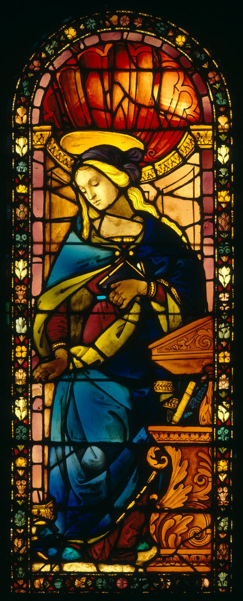 The Virgin Annunciate by Giovanni di Domenico (Florentine, active c. 1500), 16X12"(A3)Poster Print