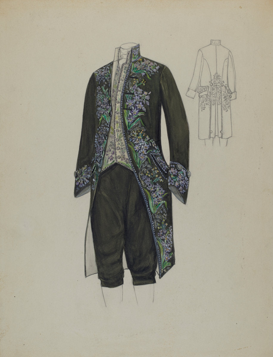 1935/1942 by American 20th Century (Suit), 16X12"(A3)Poster Print