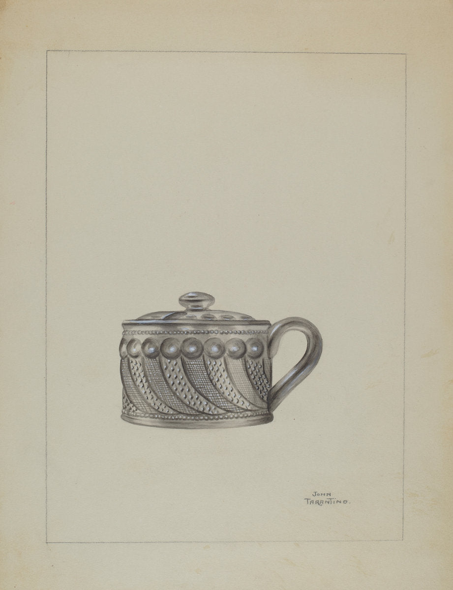 Mustard Pot by John Tarantino (American, active c. 1935), 16X12"(A3)Poster Print