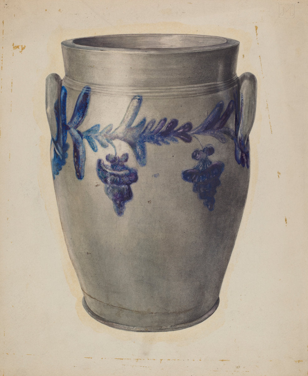 Pickle Jar by Francis Law Durand (American, active c. 1935), 16X12"(A3)Poster Print