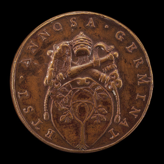 Della Rovere Shield of Arms [reverse] by Girolamo Paladino (Roman, 1647 - 1689), 16X12"(A3)Poster Print