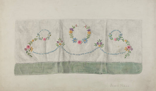 Towel by John Hall (American, active c. 1935), 16X12"(A3)Poster Print