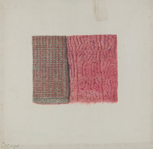 Piece of Shag by Frances Cohen (American, active c. 1935), 16X12"(A3)Poster Print
