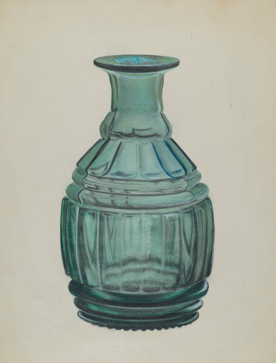 Carafe by Van Silvay (American, active c. 1935), 16X12"(A3)Poster Print