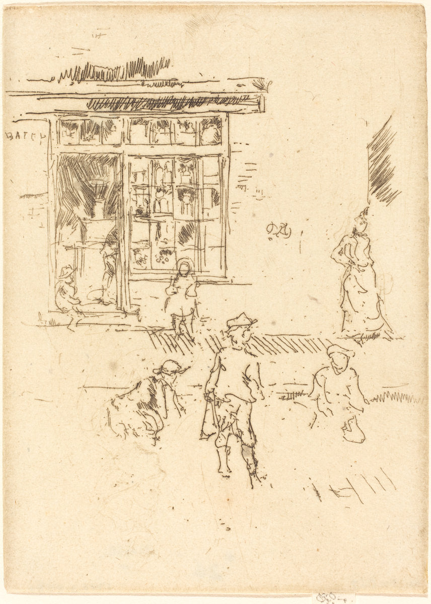 Marbles by James McNeill Whistler (American, 1834 - 1903), 16X12"(A3)Poster Print