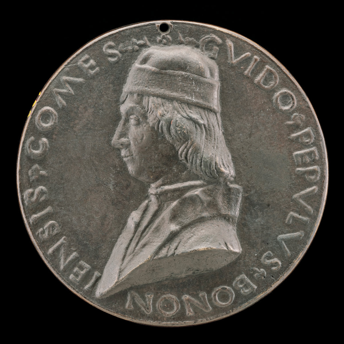 Guido Pepoli, 1449-1505, Noble of Bologna [obverse] by Sperandio (Italian, c. 1425/1428  - c. 1504), 16X12"(A3)Poster Print