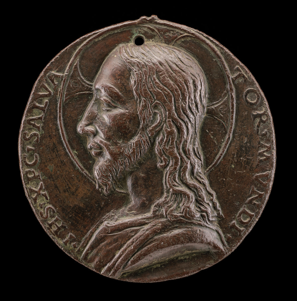 c. 1500 by Roman 16th Century (Jesus Christ [obverse]), 16X12"(A3)Poster Print