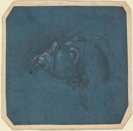 Head of Saint John the Baptist by Francesco Marmitta (Italian, died 1505 or before), 16X12"(A3)Poster Print
