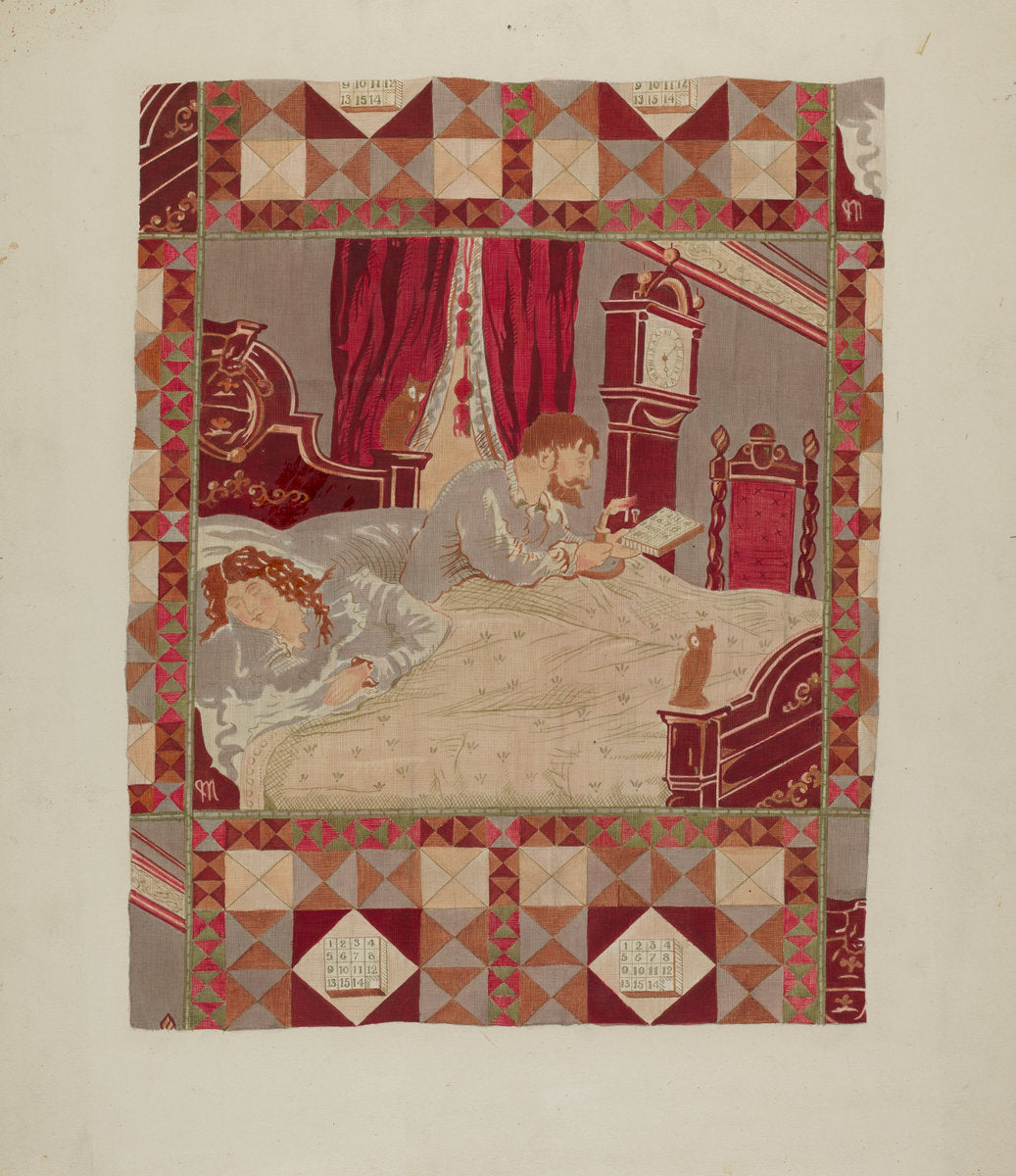 Printed Cotton by Henry Granet (American, active c. 1935), 16X12"(A3)Poster Print