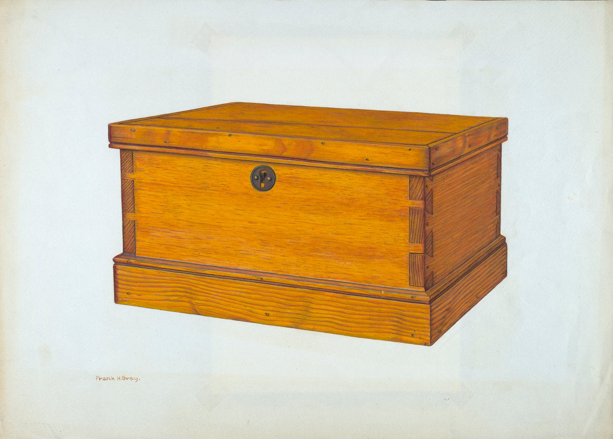 Strong Box by Frank Gray (American, active c. 1935), 16X12"(A3)Poster Print