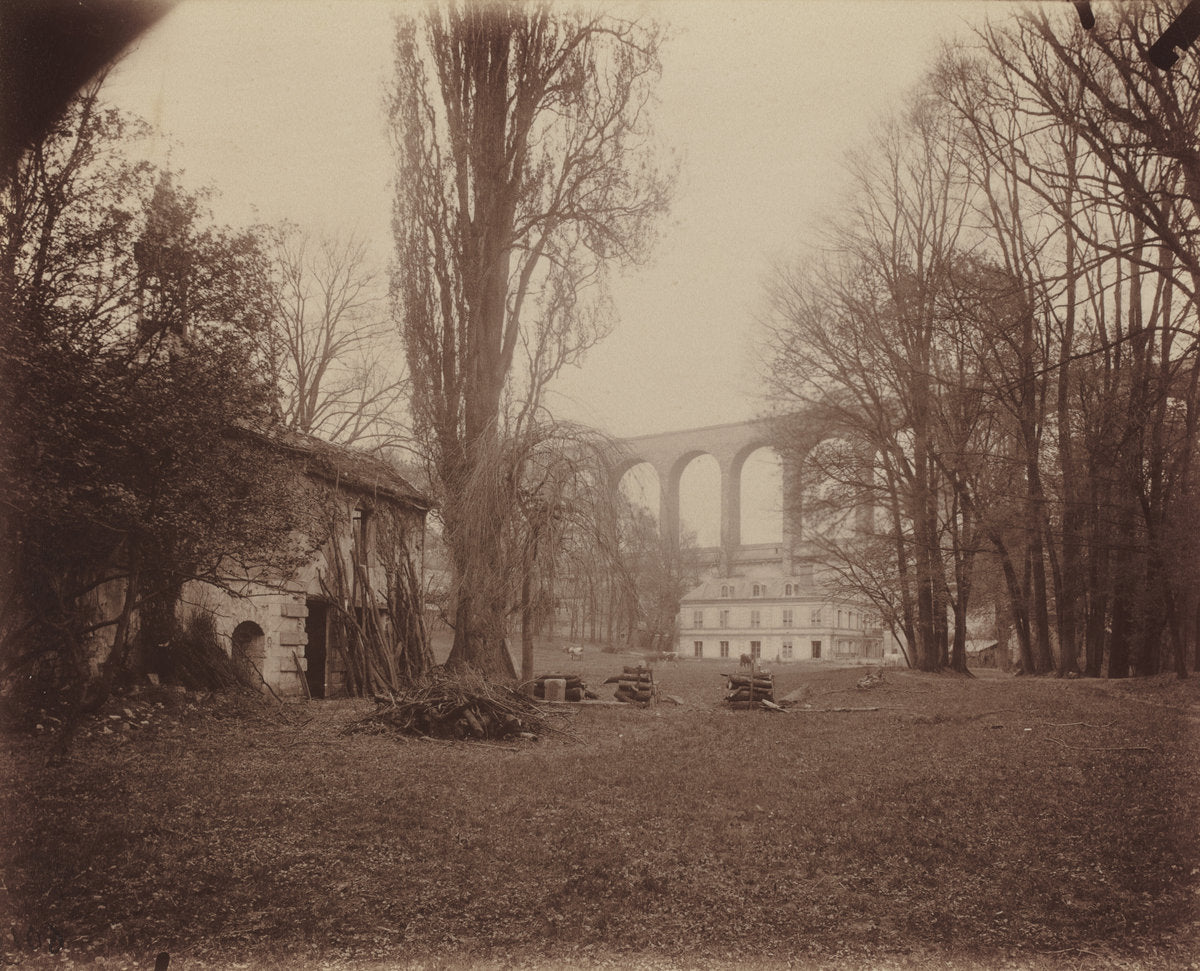 Arcueil-Cachan, Parc de Madame de Provigny by Eugène Atget (French, 1857 - 1927), 16X12"(A3)Poster Print