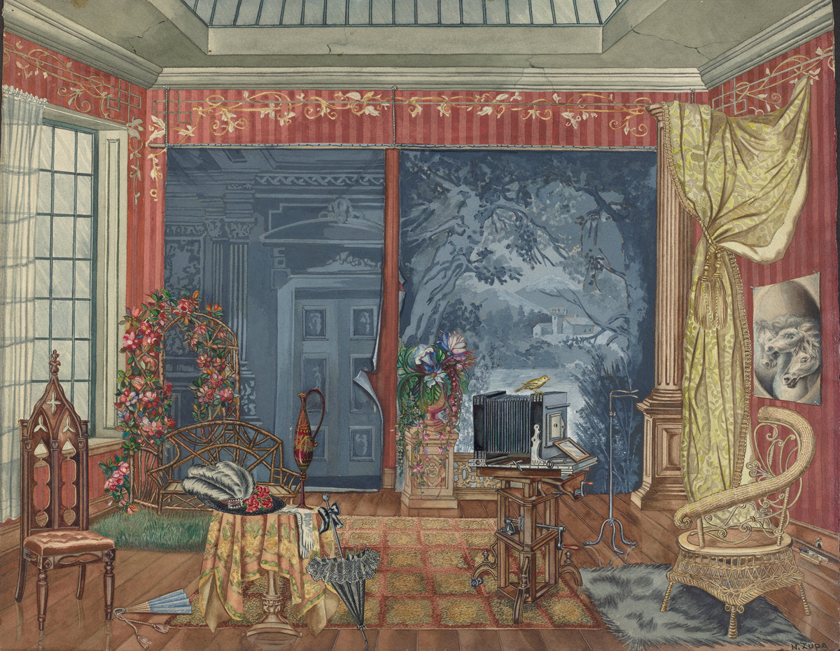 Photographer's Studio by Perkins Harnly and Nicholas Zupa (American, active c. 1935), 16X12"(A3)Poster Print