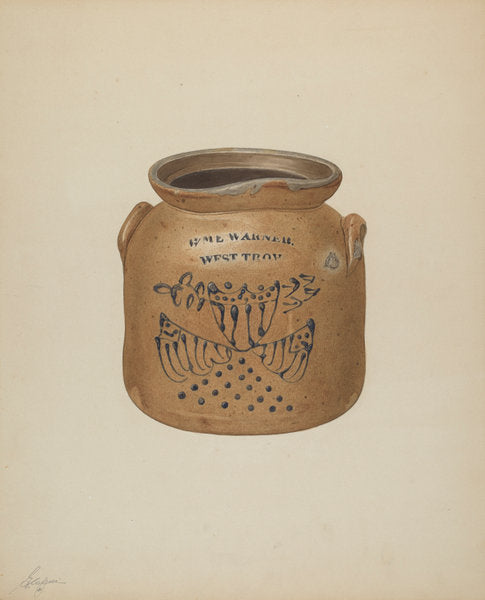 Pot by Giacinto Capelli (American, active c. 1935), 16X12"(A3)Poster Print