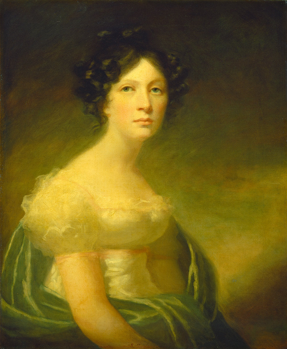 c. 1810/1830 by Style of Sir Henry Raeburn (Miss Jean Christie), 16X12"(A3)Poster Print