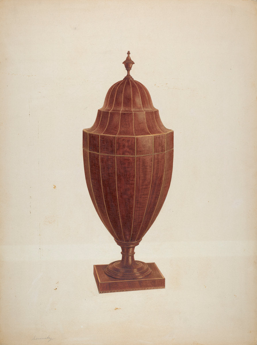 Knife and Spoon Box by Isidore Sovensky (American, active c. 1935), 16X12"(A3)Poster Print