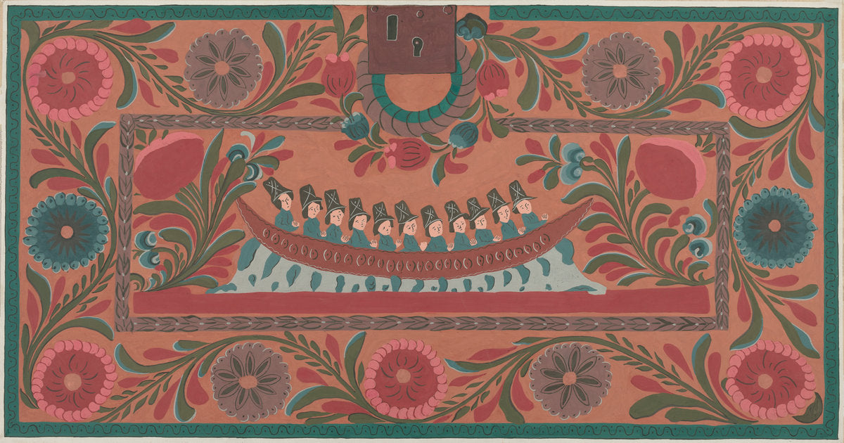 Chest by D.P. Jones (American, active c. 1935), 16X12"(A3)Poster Print