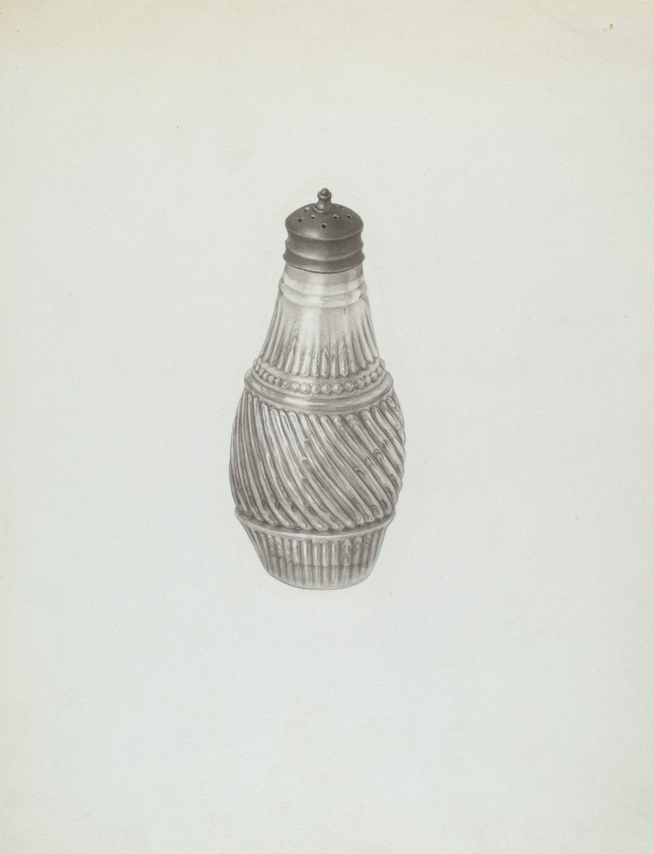 Salt Shaker by Palmyra Pimentel (American, active c. 1935), 16X12"(A3)Poster Print