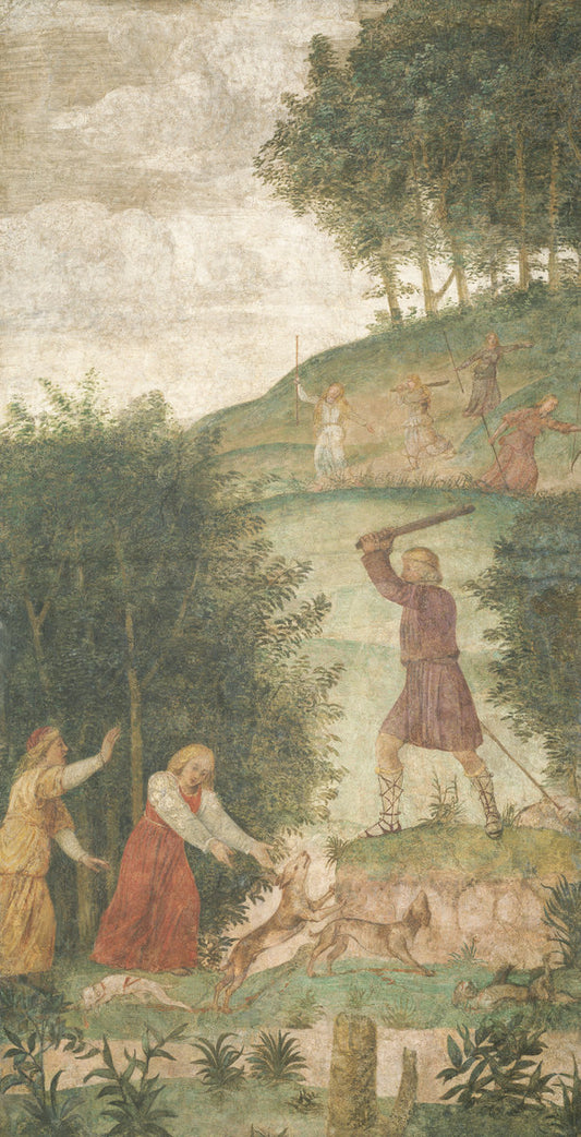 Cephalus Punished at the Hunt by Bernardino Luini (Italian, c. 1480 - 1532), 16X12"(A3)Poster Print
