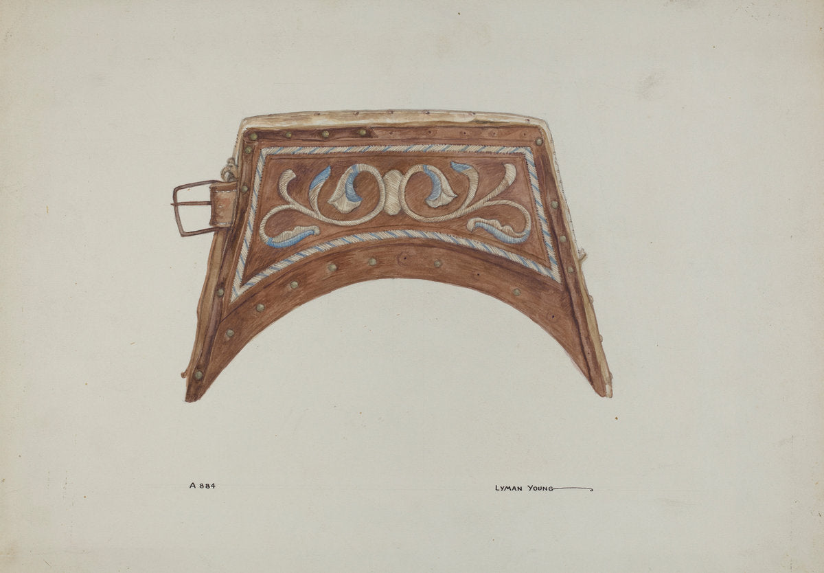 Leather Purse Top by Lyman Young (American, active c. 1935), 16X12"(A3)Poster Print