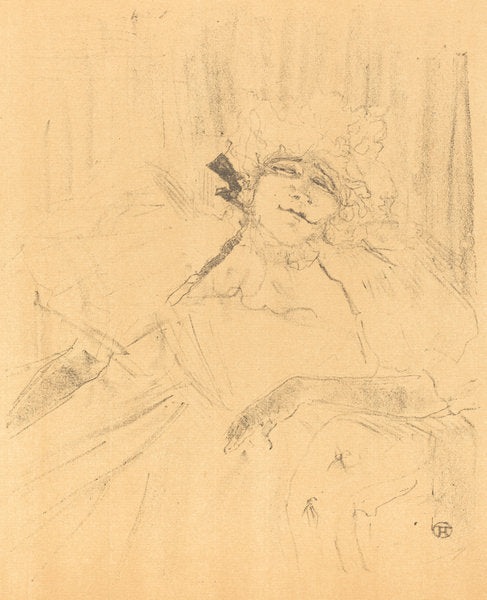 Old Song (Chanson ancienne) by Henri de Toulouse-Lautrec (French, 1864 - 1901), 16X12"(A3)Poster Print