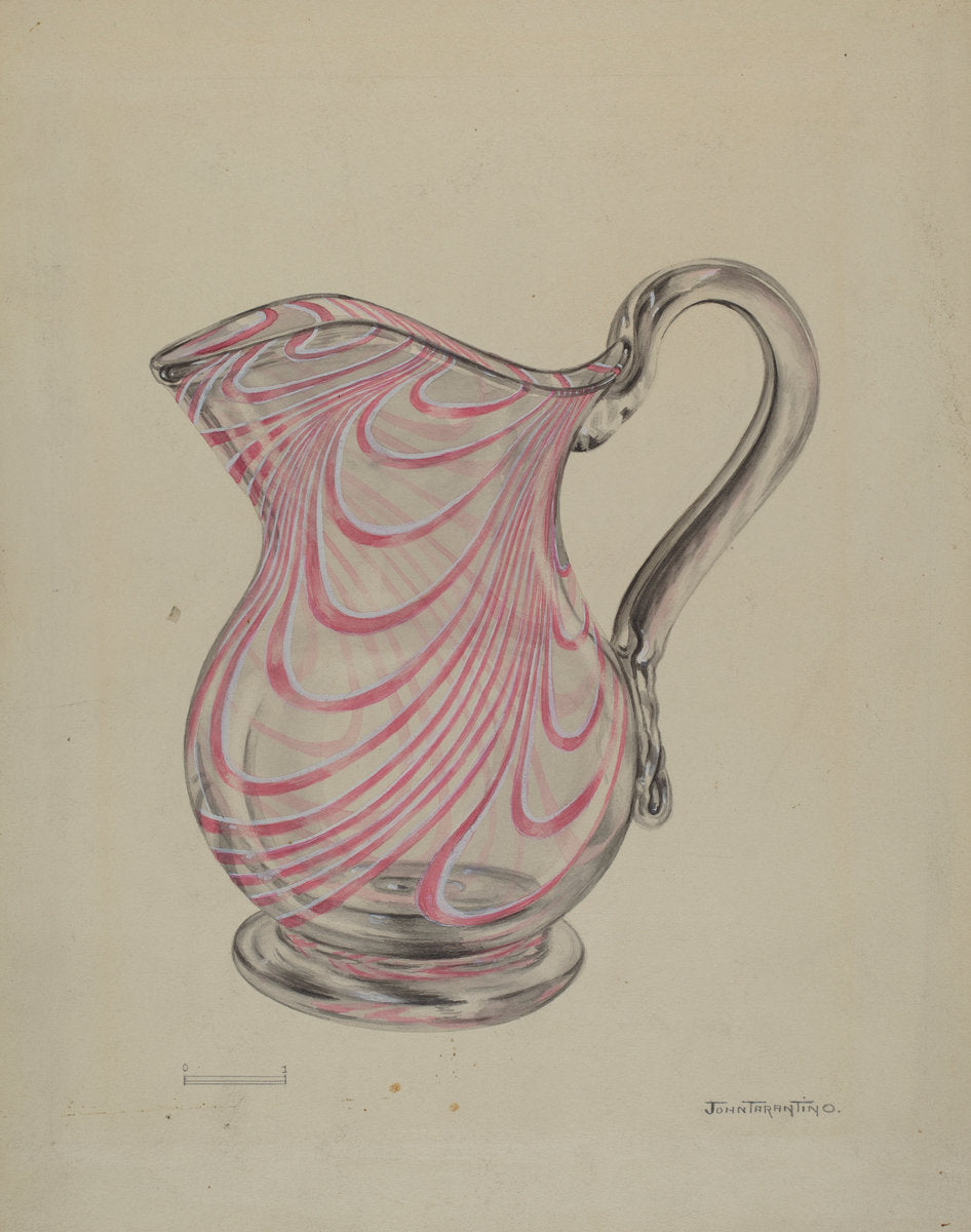 Cream Pitcher by John Tarantino (American, active c. 1935), 16X12"(A3)Poster Print