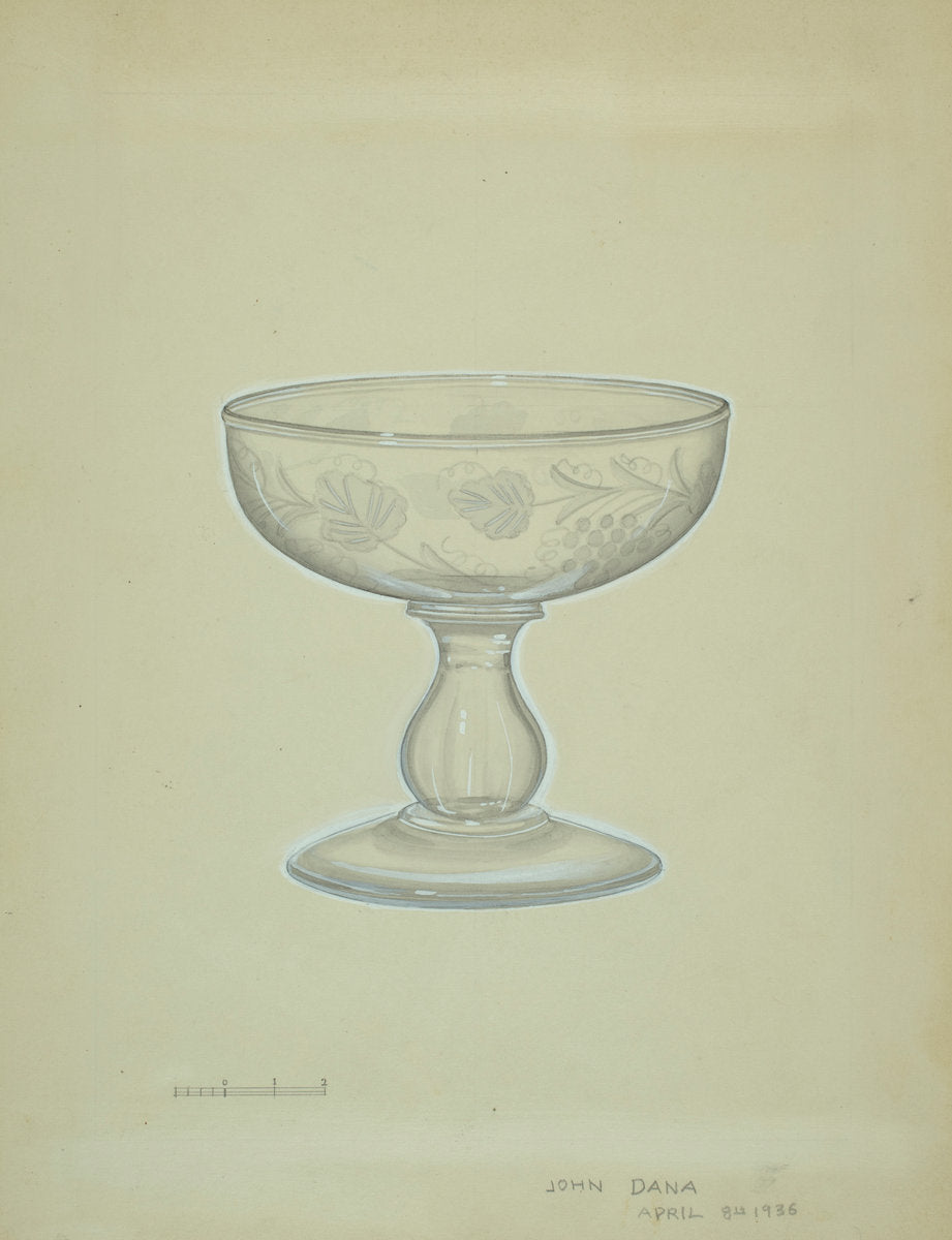 Compote by John Dana (American, active c. 1935), 16X12"(A3)Poster Print