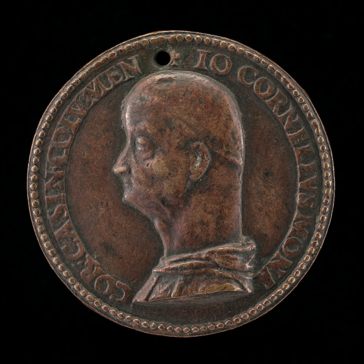 c. 1507/1514 by Venetian 16th Century (Fra Giovanni Cornaro, Benedictine Monk, Abbot of Pragiia 1507-1514 [obverse]), 16X12"(A3)Poster Print