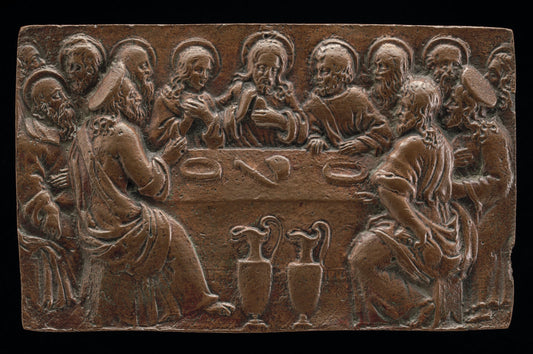 early 16th century by North Italian 16th Century (The Last Supper), 16X12"(A3)Poster Print