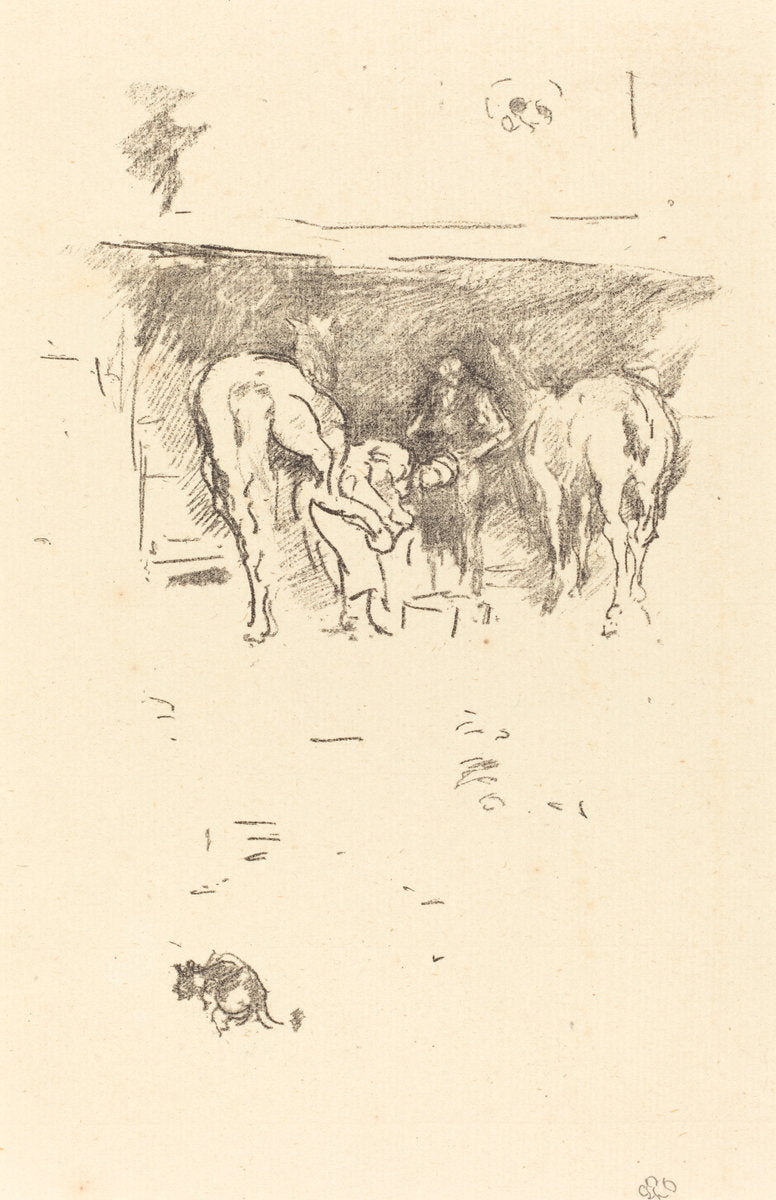 The Good Shoe by James McNeill Whistler (American, 1834 - 1903), 16X12"(A3)Poster Print