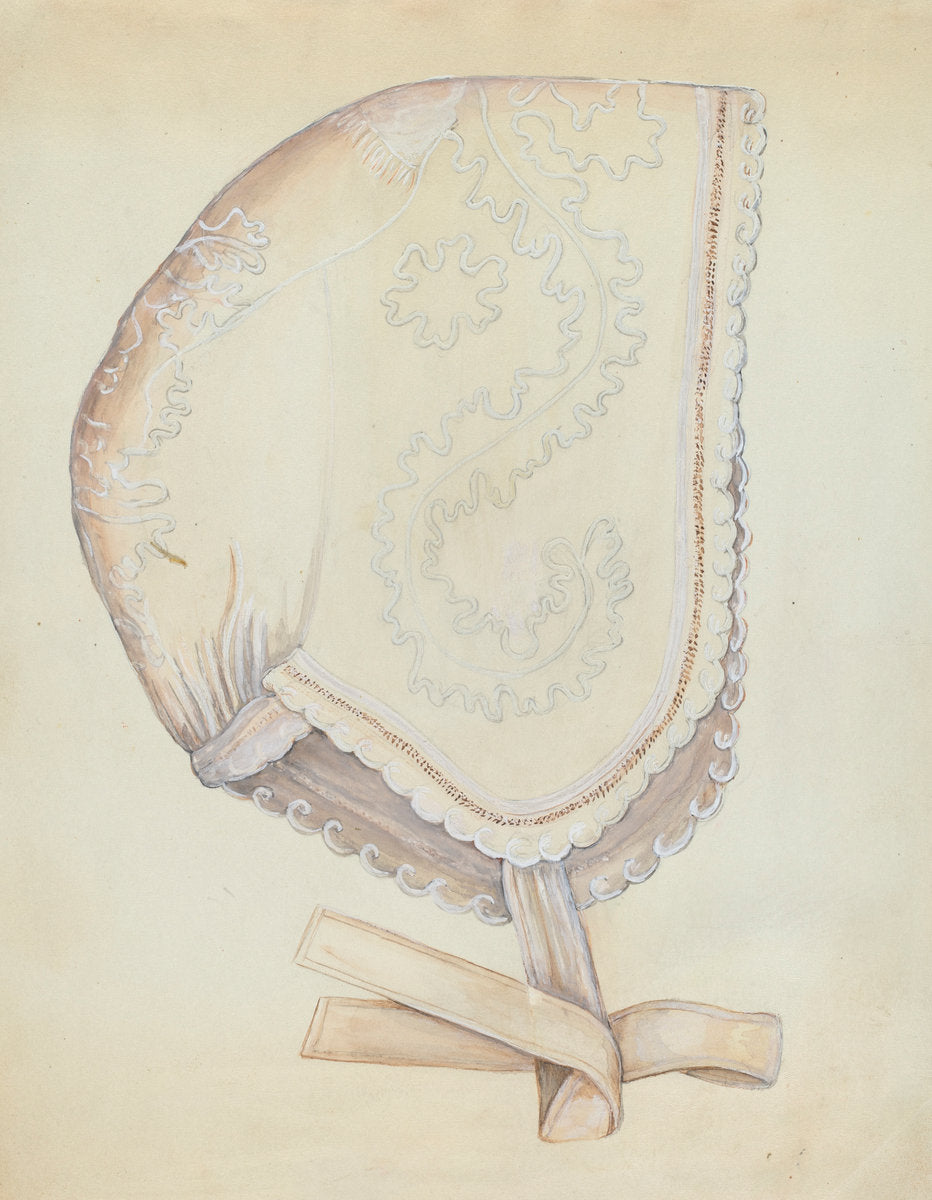 Lady's Cap by Edna C. Rex (American, active c. 1935), 16X12"(A3)Poster Print