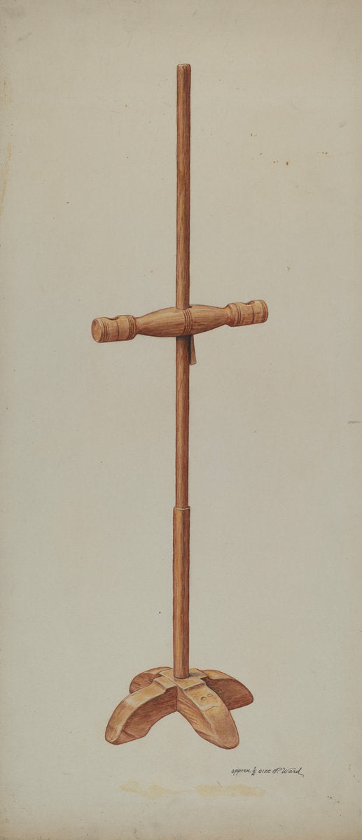 Candle Stand by Paul Ward (American, active c. 1935), 16X12"(A3)Poster Print