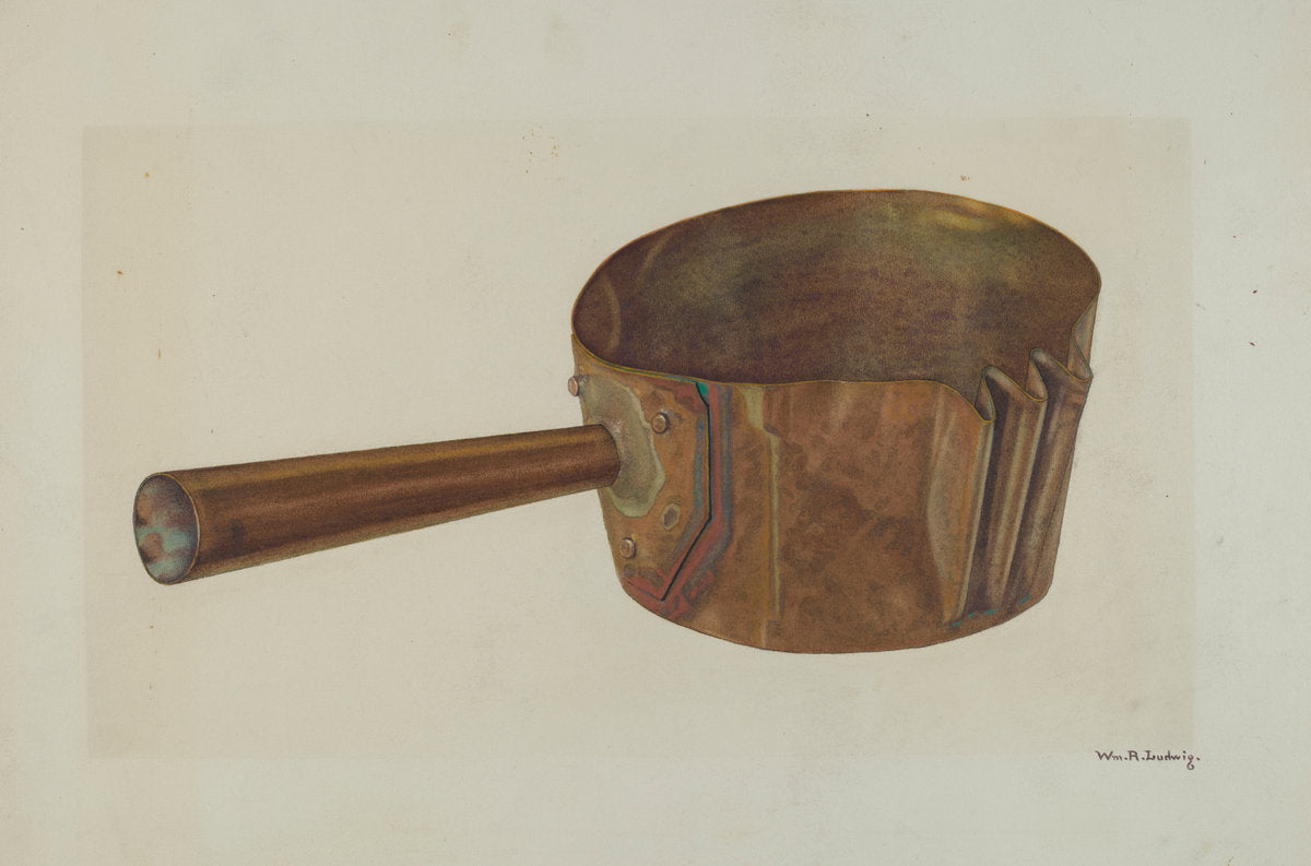 Candy Ladle by William Ludwig (American, active c. 1935), 16X12"(A3)Poster Print