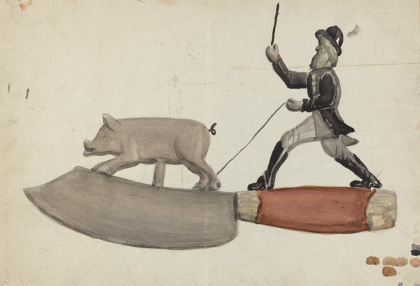 1935/1942 by American 20th Century (Sign), 16X12"(A3)Poster Print