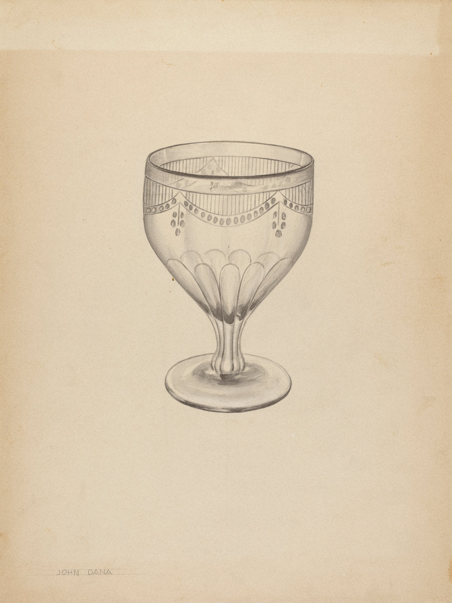 Rummer by John Dana (American, active c. 1935), 16X12"(A3)Poster Print
