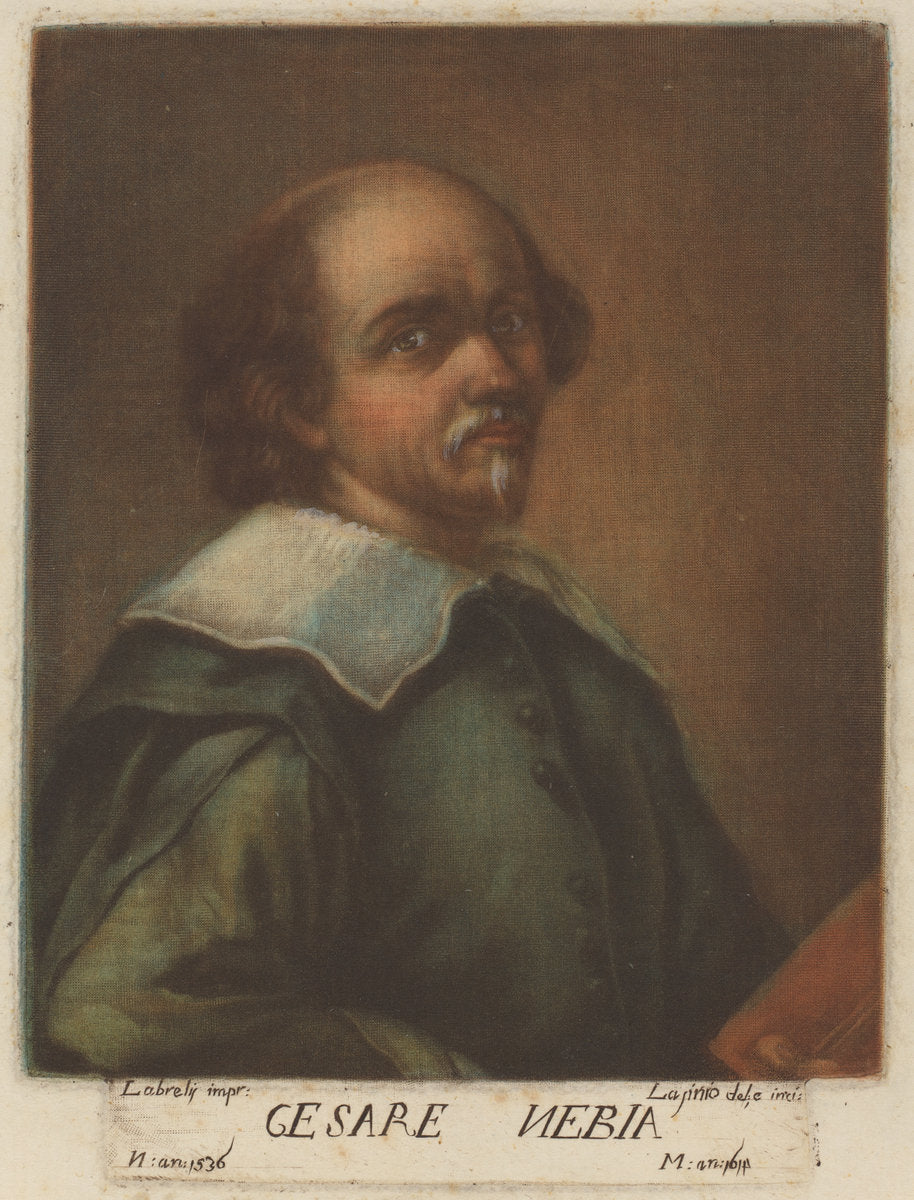 Cesare Nebbia by Carlo Lasinio, after Cesare Nebbia (Italian, 1759 - 1838), 16X12"(A3)Poster Print