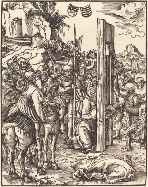 Saint Matthias by Lucas Cranach the Elder (German, 1472 - 1553), 16X12"(A3)Poster Print